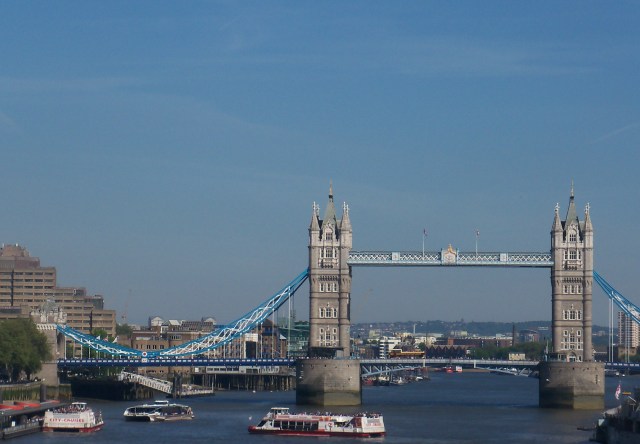 Blue - Tower Bridge and Blue Skies over London